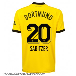 Borussia Dortmund Marcel Sabitzer #20 Hjemmebanetrøje 2023-24 Kortærmet